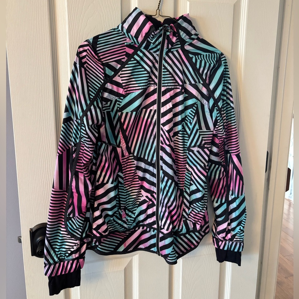 Ivivva by Lululemon Girls Windbreaker Sz 14